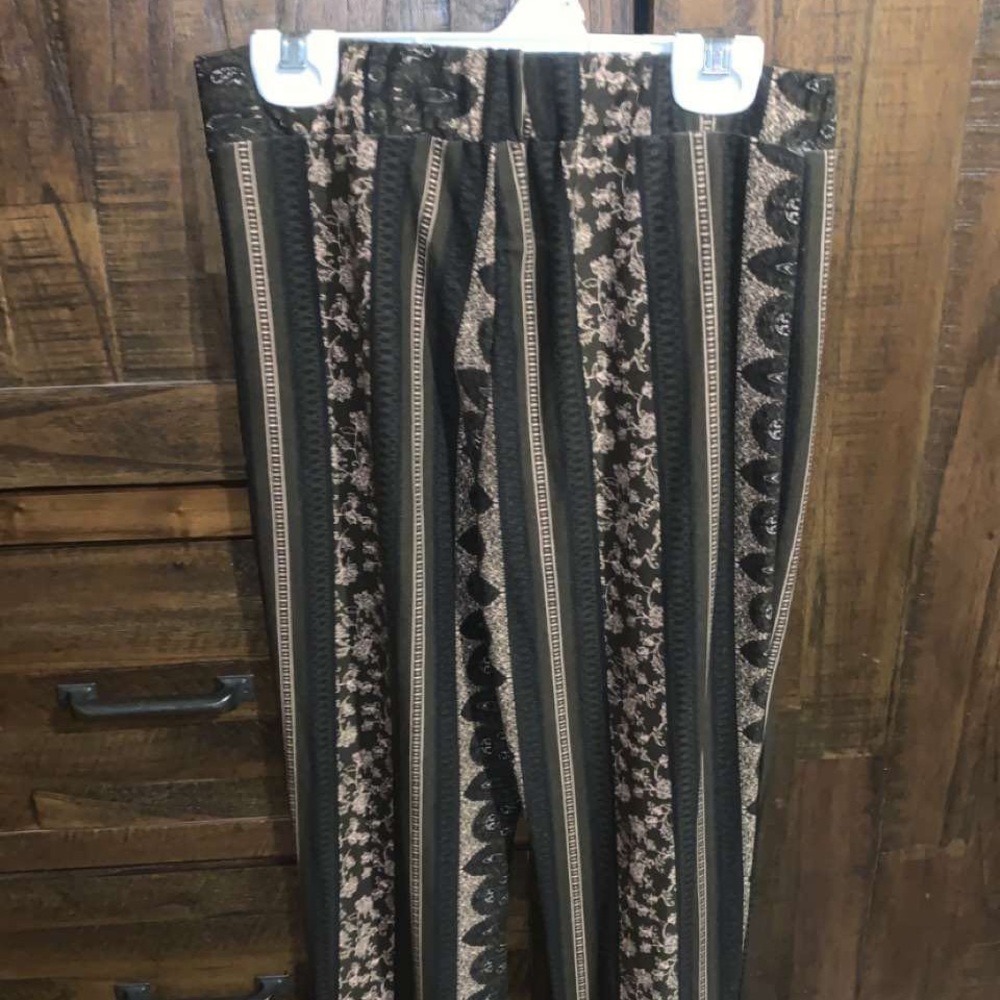 stretchy flare pants